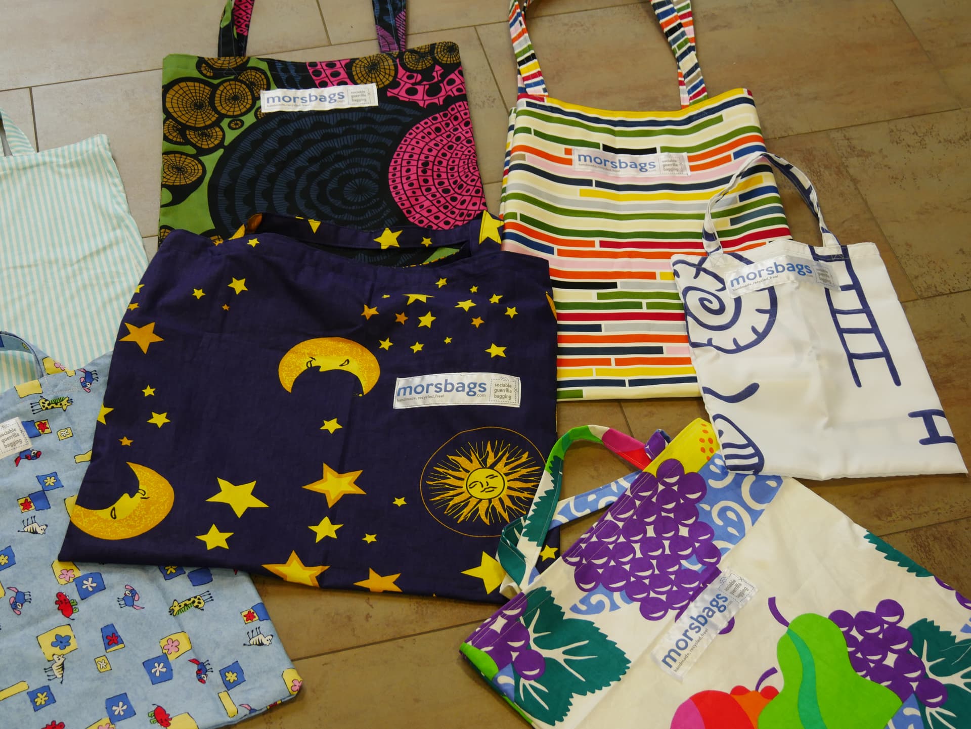 verschiedene Morsbags-Taschen