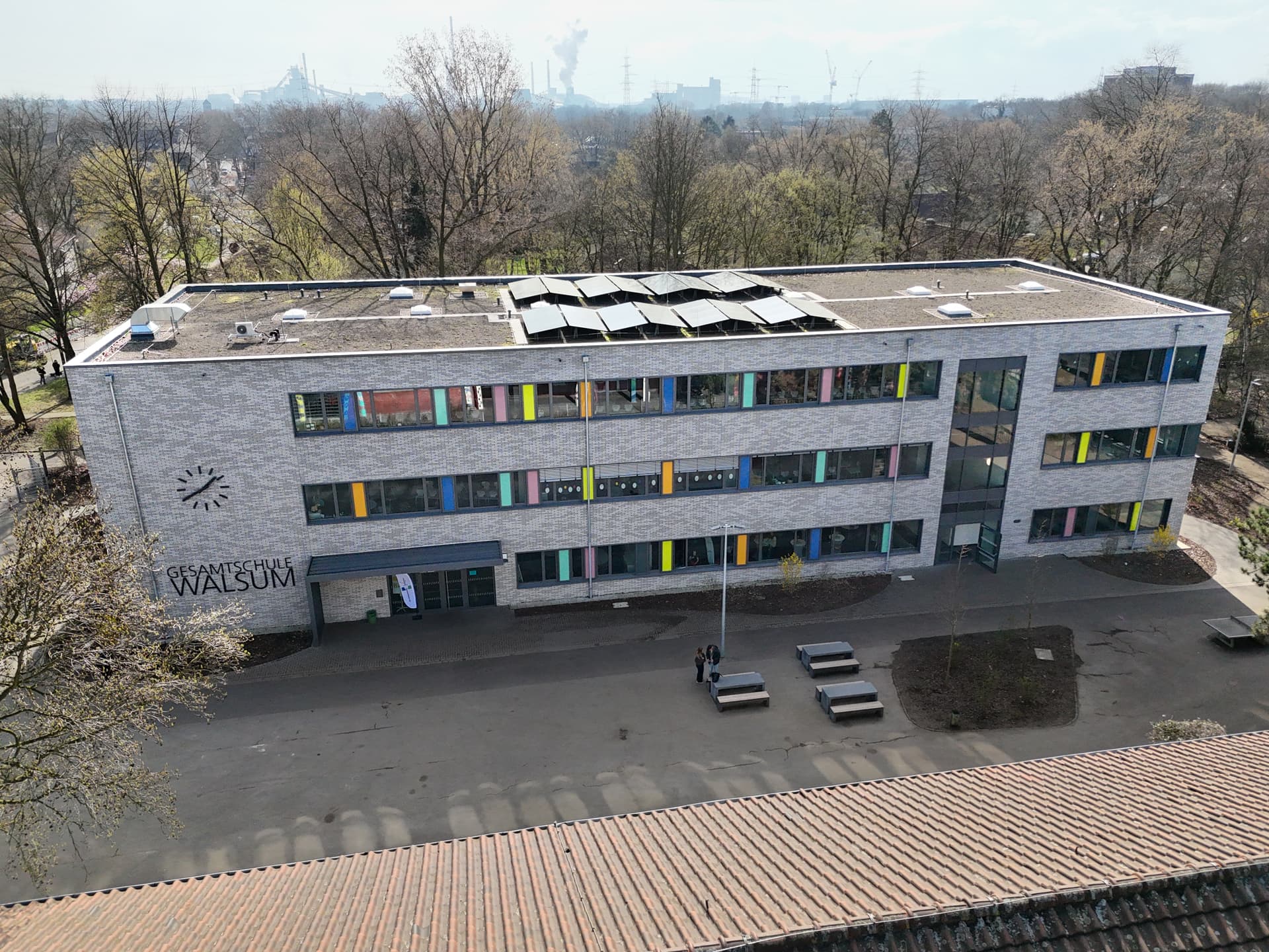 Eröffnung des Erweiterungsneubaus der Gesamtschule Walsum