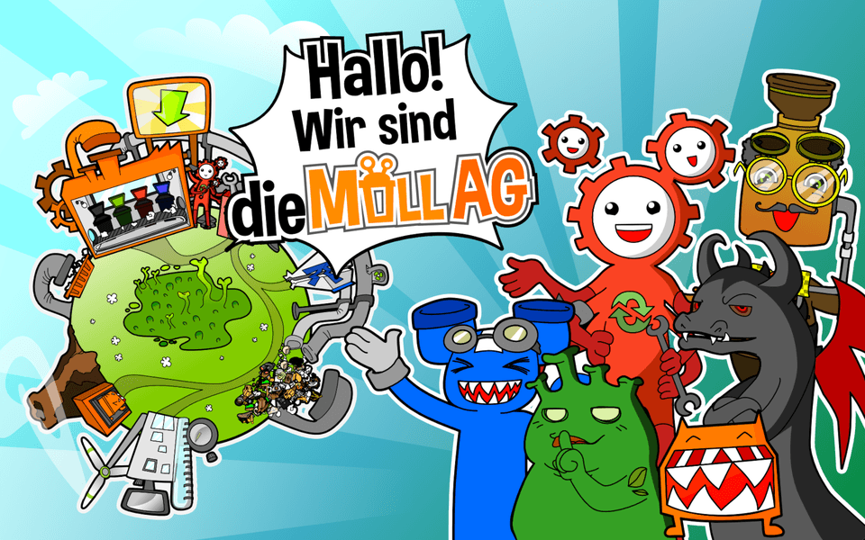 Die Spiele App „Die Müll AG“, Bunny Gnome GbR Die Spiele App „Die Müll AG“, Bunny Gnome GbR