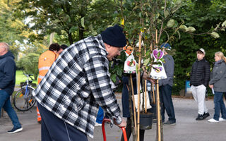 Obstbaumausgabe Oktober 2024